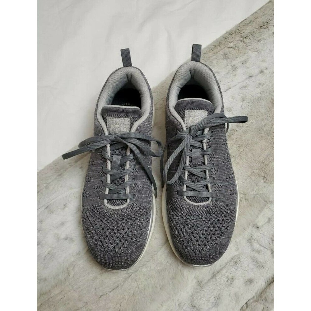 APL Athletic Propulsion Labs Techloom Gray Running Sneakers Women's Size 10.5